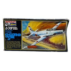 Minicraft Hasegawa 1/72 T-33A Shooting Star Model Kit‎ 038 Vintage Bagged Parts